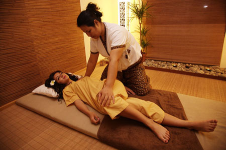 Thai massage