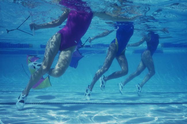 Types of fitness: aqua aerobics